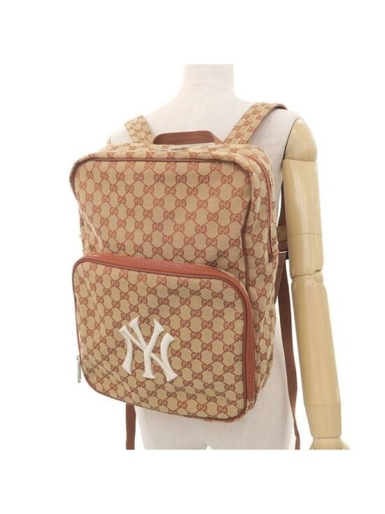 Gucci Ny GG Canvas Backpack main image 6